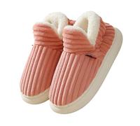 Generisch Pantofole da uomo e da donna, con suola antiscivolo, rosa., 44/45 EU