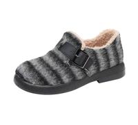 Generisch Pantofole donna uomo caldo inverno nuove scarpe donna limite scarpe velluto comodo caldo tutte le madri scarpe unisex slippers cotone piedi sonno, Nero , 39 EU