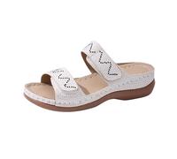 Generisch Pantofole eleganti da donna con strass, perfette per abiti casual di tutti i giorni.squisita fattura di tomaia e tacco. 88, beige., 40 EU