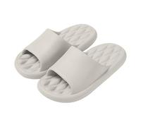 Generisch Pantofole estive da uomo, scarpe da bagno, antiscivolo, morbidi plantari, traspiranti, comode, per il tempo libero, grigio., 45 EU