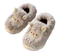 Generisch Pantofole invernali morbide pantofole in pile per interni esterni.Morbide, comode, calde piatte per infilarsi dentro.Suola resistente per tutto il giorno, caffè, 40 EU