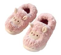 Generisch Pantofole invernali morbide pantofole in pile per interni esterni.Morbide, comode, calde piatte per infilarsi dentro.Suola resistente per tutto il giorno, Colore: rosa., 38 EU