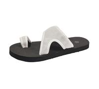 Generisch Pantofole ortopediche, eleganti pantolette, sandali piatti, con punta aperta, sandali comodi e rilassanti, da donna, infradito leggere, da spiaggia, per attività all'aperto, bianco, 36 EU