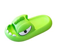 Generisch Pantofole per bambini, a forma di dinosauro, per bambini, ragazze, neonati, estive, per il bagno al chiuso, antiscivolo, inodore, sensibili alla fecale, pantofole alla moda, Gn1, 31 EU