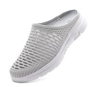 Generisch Pantofole piatte da donna, classiche, in rete, traspiranti, per il tempo libero, comode, leggere, larghezza H, casual, comode scarpe da corsa per vacanze, escursioni, sport all'aria aperta