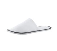 Generisch Pantofole usa e getta, morbide pantofole piatte per il tempo libero, antiscivolo, unisex, con suola morbida, per hotel, pensioni e bed & breakfast interni, f, Taglia unica