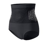 Generisch Paraju, pantaloncini brucia grassi, paraju, pantaloni dimagranti, Pauraju 4 in 1, micro particelle che bruciano i grassi, pantaloni termogenici per le donne, Nero , M
