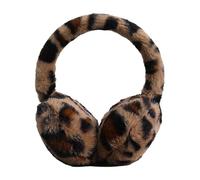 Generisch Paraorecchie da Donna Inverno Ragazze Bianche Paraorecchie Fuffi Bianchi per Bambini Protezione per le Orecchie Carine e Morbide Pieghevoli Copertura per le Orecchie per Ragazzi, cachi