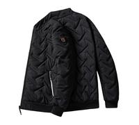 Generisch Parka invernale da uomo con piumino imbottito per il freddo estremo, antivento e traspirante, XL