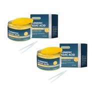 Generisch Pastiglie curcuma per il viso arricchite con acido salicilico curcuma Kojic per la pulizia dei pori profondi e puliti, rimuovere le macchie nere, idratare, esfoliante, 40 pastiglie (2 pezzi