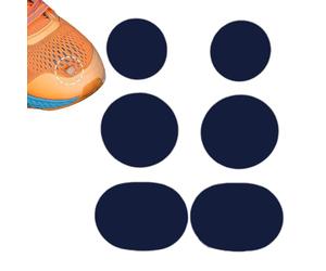 Generisch Patch de Réparation de Chaussures | Protecteur de Talon Autocollant Réutilisable | 6 Pièces Patch Respirants pour Chaussures de Course Bottes Randonnée Vestes Bagages Sacs à Dos Vêtements