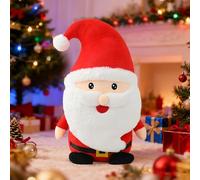 Generisch Peluche a forma di Babbo Natale, per divano, camera da letto, giocattolo di Natale, regalo di Capodanno (B)