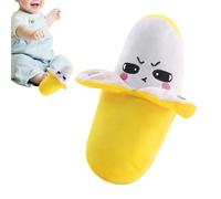 Generisch Peluche a forma di banana con sensore tattile educativo per bambole, pianoforte musicale, banana artificiale, per ragazze, bambini, bambini, feste, compleanni, divano, accessorio per la casa