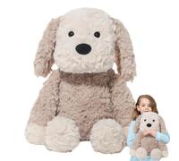 Generisch Peluche a forma di cane, 30 cm, dolce bambola realistica per coccolare | cuccioli di peluche giocattolo per adulti, famiglia, amici, ragazze e ragazzi