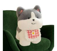 Generisch Peluche a forma di cane di peluche, compagno morbido e decorativo, cane di peluche come bambola, per gli amanti degli animali domestici, ragazze, amici, adolescenti, divano, , scrivania
