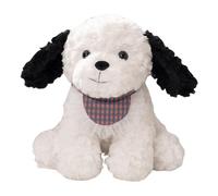 Generisch Peluche a forma di cucciolo, simpatico giocattolo con sciarpa | Elegante peluche morbido per casa, scrivania, divano, soggiorno, compleanno, fan, bambini, amici, ragazze