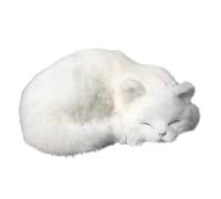 Generisch Peluche a forma di gatto, morbido e , modellino di animale, imbottito, design di simulazione dettagliato, adorabile e decorativo, per bambini