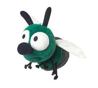 Generisch Peluche a forma di mosche, 19 cm, divertente da volare, peluche, insetti e giocattoli per zanzare, regali per ragazzi e ragazze (verde)