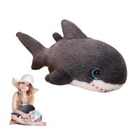 Generisch Peluche a forma di squalo, comodo e morbido, squalo decorativo, per ragazze e adulti, per feste di compleanno, shower, come regalo per camera da, librerie