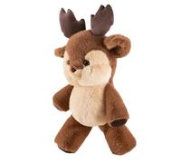 Generisch Peluche che corre, simpatico cervo decorativo, morbido cuscino in peluche, per bambini, ragazze, cameretta dei bambini, casa, scrivania, divano, letto, auto, compleanno, festa