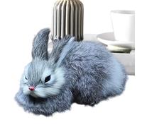 Generisch Peluche coniglietto per bambole, graziosa decorazione natalizia, coniglio di peluche, decorazione da tavolo, accessorio per la casa, per bambini, adolescenti, adulti