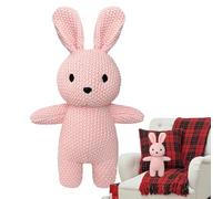 Generisch Peluche e peluche all'uncinetto, morbida bambola 3D da abbracciare, per famiglia, colleghi, bambini, compleanno, festa, casa, viaggio, Capodanno, camera da