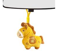 Generisch Peluche - Grazioso ciondolo a forma di animale cinese, con cordino, per zaino, compleanno, Natale, festa di primavera, decorazione per la casa