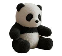 Generisch Peluche panda - Peluche panda giocattolo animale super morbido e realistico | Per stress, sostegno, studenti, psicologia, aula, cameretta dei bambini, decorazione, compleanno