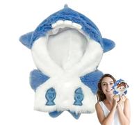 Generisch Peluches Mignonnes - Vêtements | Sweat À Capuche Requin Pour 20 cm Vêtements En Peluche Doux Style Anime Accessori D'habillage Mignon Pour Jouets, s Et Collection