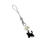 Generisch Pendentif De Téléphone Chat En Résine - Charm Mobile Kawaii, Sangle De Téléphone Animal De Dessin Animé, accessorio Décoratif Pour Coque, Appareil Photo Et Sac à Main