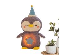 Generisch Penguin - Soft Calming Sensory Plush Toy with Light Music for Kids | Cute Doll Plush Perfect for Boys Girls Party Favors Relaxation Playtime Home Bedroom Living Room