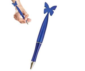 Generisch Penna a inchiostro a forma di farfalla, articoli di cancelleria | Penna professionale per adolescenti, adulti, insegnanti, scrapbooking, diari, apprendimento, fai da te, esami, schizzi