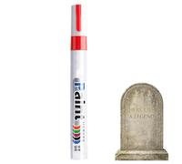 Generisch Pennarelli da ritocco, impermeabili, ad asciugatura rapida, restaurative, per scrivere lapide, per il restauro e la riparazione di monumenti e monumenti in granito nei cimiteri all'aperto