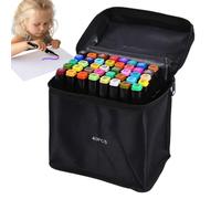 Generisch Pennarello a colori, 40 colori, per adulti, per libri da colorare, 40 tonalità luminose, per scrapbooking, diario, lezioni d'arte, scuola a casa