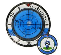Generisch Pennarello da golf con clip, in lega di zinco, con design a clip per cappello, portatile, multifunzione, accessorio per il golf, per club, golfisti