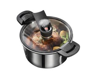 Generisch Pentola a Pressione in Acciaio - pentole a Pressione per la casa e la Famiglia, pentole ergonomiche per Cucinare in Modo efficiente Durante riunioni di Famiglia e riunioni con Gli Amici