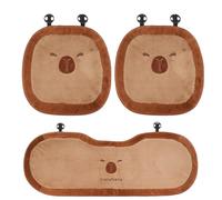 Generisch per auto Capybara Peluche Coprisedili per auto | Comodo coprisedile per la casa viaggio su strada, pendolarismo relax | viaggio su strada e lungo raggio