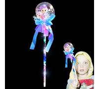 Generisch Per bambini, bastoncini per le fate per ragazze | Asta LED luminosa - Principesse luminose per bambini, divertente accessorio di scena per giochi di ruolo, regalo per bambini, giocattolo di