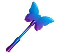 Generisch per carte di debito | portatile compatta stampata 3D - bacchetta per fata | per cosplay, feste, vita quotidiana, outdoor, viaggi, bambini, donne, Blu, Siehe