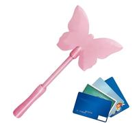 Generisch per carte di debito | portatile compatta stampata 3D - bacchetta per fata | per cosplay, feste, vita quotidiana, outdoor, viaggi, bambini, donne, Colore: rosa