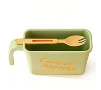 Generisch per pasta per la casa, forchetta sicura, grande capacità, resistente al calore, portatile, per cucina e casa, per casa, ufficio, appartamento, viaggi,