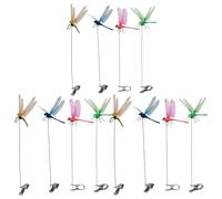 Generisch per respingere gli, 12 pezzi, decorazione 3D, per la lotta contro i parassiti, per ringhiere del balcone, albero della frutta, cortile, terrazza, giardino,