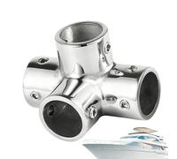 Generisch per ringhiera Marina, Adattatore in Acciaio a 4 Vie, Hardware Marino | Yacht Dock Decks per Esterne ringhiere