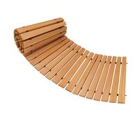 Generisch Percorso da giardino arrotolabile, facile installazione e resistente alle intemperie, passerella in legno per il giardino, per campeggio, terrazza, ingresso piscina