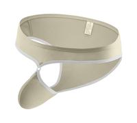 Generisch perizoma da uomo, traspirante, sexy, a vita bassa, biancheria intima a T, mutandine, biancheria intima da uomo, biancheria intima sexy, vestibilità ideale, un regalo per il mio amico, grigio