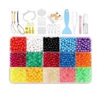 Generisch Perle di fusione - Si illuminano al buio, set fai da te, per bambini, scuola, compleanno, sala giochi, camera da