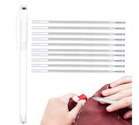 Generisch Perni scomparsi per cucire | Perni da ricamo per tessuto con 10 ricariche | Set di pennarelli Styloss e tessuto, cancellare con -, ricamo, trapunta,