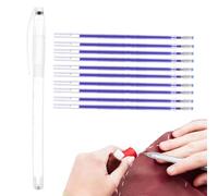 Generisch Perni scomparsi per cucire | Perni da ricamo per tessuto con 10 ricariche | Set di pennarelli Styloss e tessuto, cancellare con -, ricamo, trapunta,