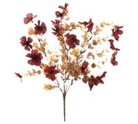 Generisch # Piante autunnali artificiali, fiori per la decorazione esterna, effetto colorato artificiale, non sbiadisce, non per porta di casa, veranda, terrazza, balcone, decorazione autunnale (A