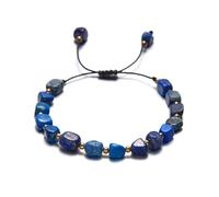 Generisch Piccolo 4 2 Blu Gioielli Beads Bracciale Regolabile Bangle Donne New Larghezza Bracciale Mm Donne Anelli, Taglia unica, Resina